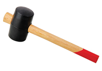 Product Type:EUROPE（FRANCE）STYLE RUBBER HAMMER WITH WOODEN HANDEL