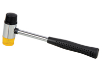 Product Type:RUBBER AND PLASTIC HAMMER WITH STEEL TUBL HANDEL