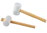 Product Type:WHITE RUBBER HAMMER WITH WOODEN HANDEL