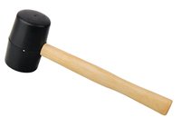Product Type:AMERICAN STYLE RUBBER HAMMER WITH WOODEN HANDEL